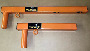 Moonglo Work Light adapters for flagger station lights to convert to balloon lighting